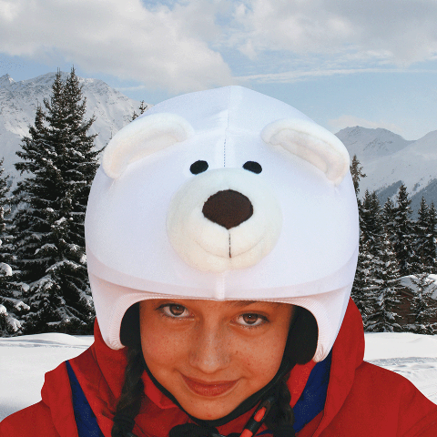 Coolcasc - Чехол на шлем защитный 005 Polar Bear