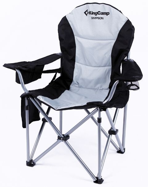 Раскладное кресло King Camp 3888 Delux Steel Arms Chair