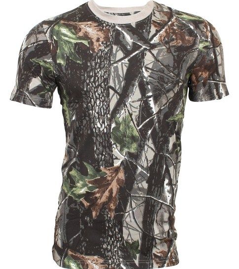 Сплав - Оригинальная мужская футболка (охотничья расцветка)