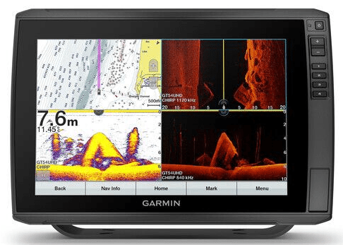 Garmin - Современный эхолот-картплоттер EchoMap Ultra 122sv с датчиком GT54UHD-TM