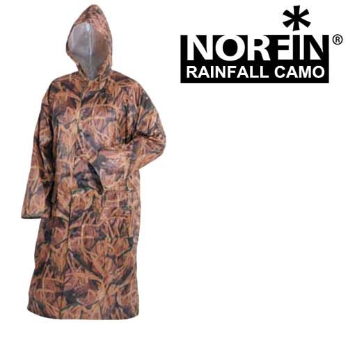 Norfin - Плащ от дождя классический Rainfall Camo