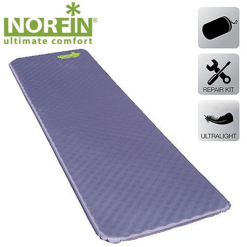 Norfin - Походный коврик самонадувающийся Atlantic Light NF 2.5 183x51x2.5