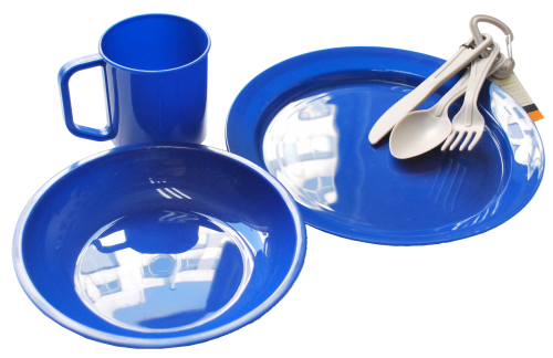 Tramp - Набор посуды пластиковой на 1 персону