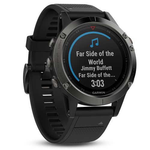 Garmin - Современные спортивные часы Fenix 5 Sapphire с GPS