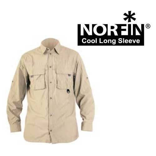 Norfin - Мужская рубашка Cool Long Sleeves