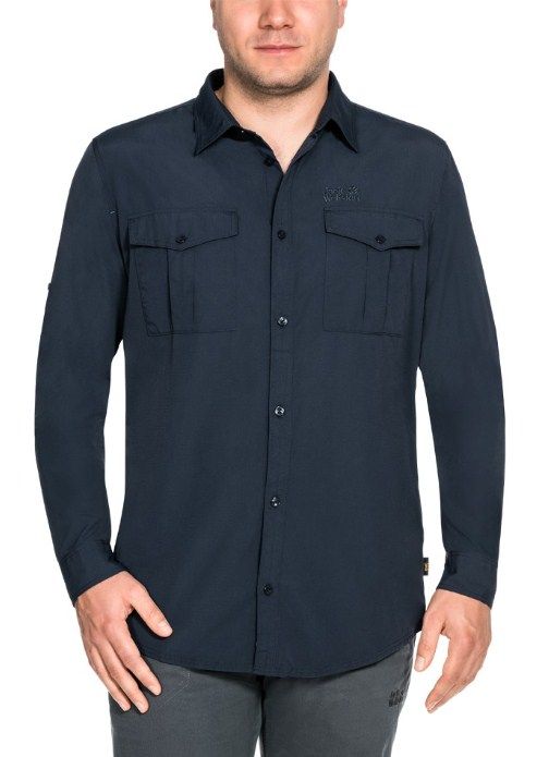 Рубашка для мужчин Jack Wolfskin Atacama Roll-Up Shirt M