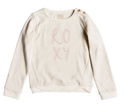 Roxy - Модный детский свитшот Mydayspoeticcor K Metro Heather