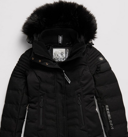 Superdry - Горнолыжная женская куртка Luxe Snow Puffer Jacket