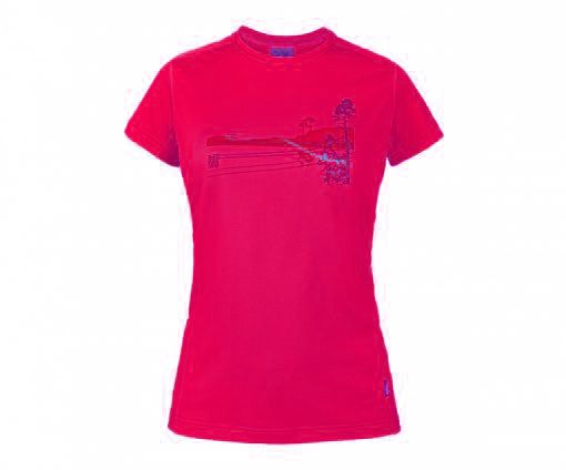 Red Fox — Женская футболка для фитнеса Ride T