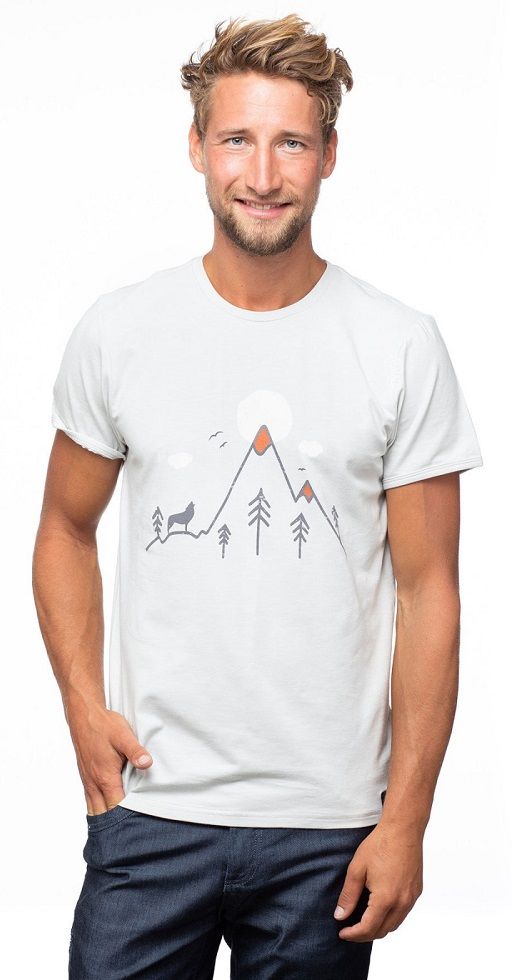 Комфортная футболка Chillaz Gandia Howling Wolf
