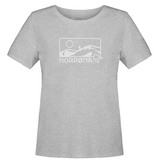 Norrona - Женская футболка из органического хлопка 29 Cotton Touring T-Shirt