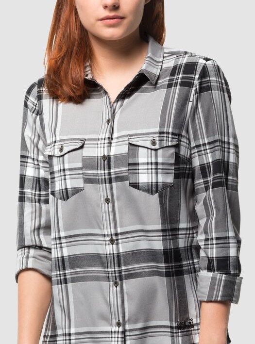 Jack Wolfskin - Женская теплая рубашка Stalheim Shirt