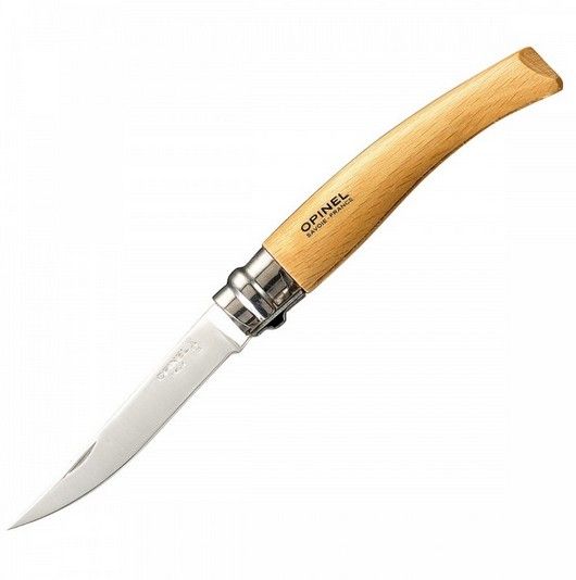Нож практичный филейный Opinel №8 VRI Folding Slim