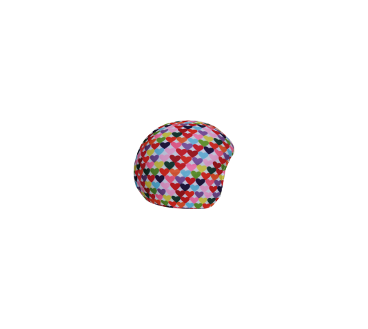 Нашлемник для девушки Coolcasc 104 Colour Hearts