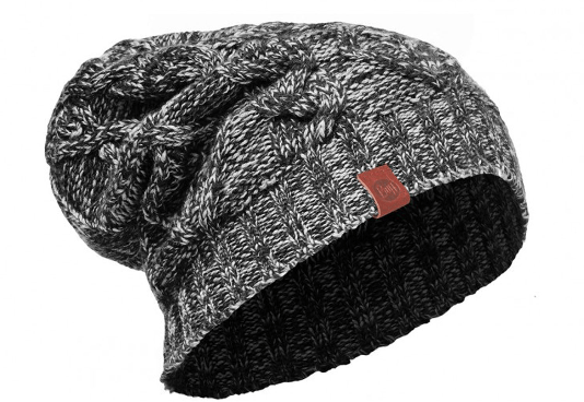 Buff - Вязаная шапка Knitted Hat Nuba Graphite