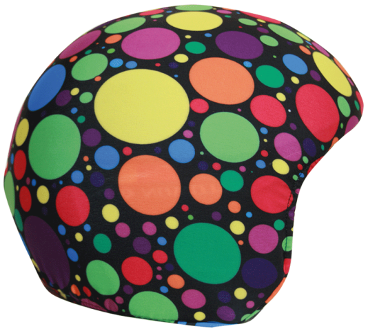 Чехол на шлем яркий Coolcasc 111 Crazy Dots