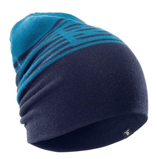 Salomon - Шапка молодежная двухсторонняя Flatspin Reversible Beanie