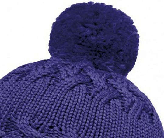 Buff - Комфортная шапка Knitted & Polar Hat Savva Mazarine Blue