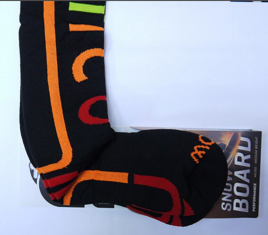 Mico - Термоноски стильные Performance Snowboard socks in Thermolite