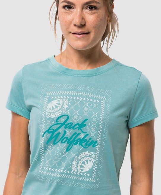 Jack Wolfskin - Легкая женская футболка Sea Breeze T W