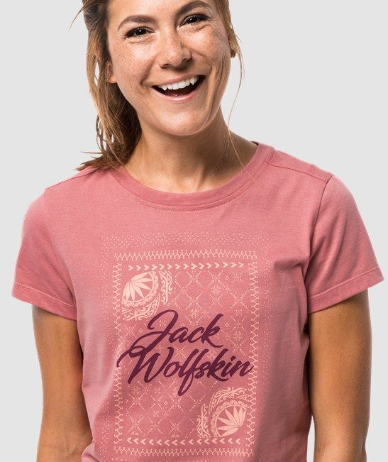Jack Wolfskin - Легкая женская футболка Sea Breeze T W