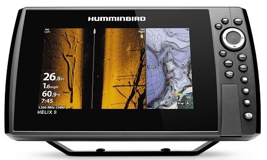 Humminbird - Эхолот для рыбалки Helix 8X CHIRP MSI+GPS G3N