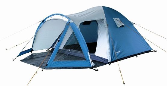 King Camp - Трехместная палатка 3008 Weekend Fiber