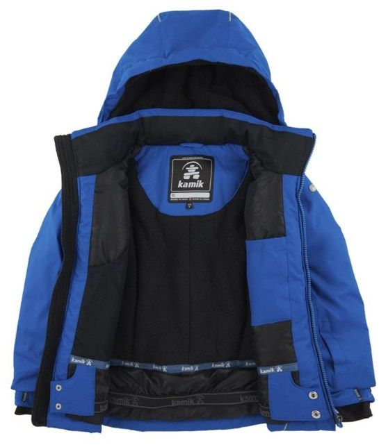 Kamik - Детская зимняя куртка для мальчиков Hunter Solid