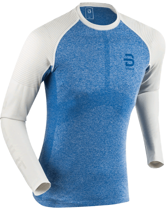 Bjorn Daehlie - Футболка с длинным рукавом Long Sleeve Light Seamless Blue