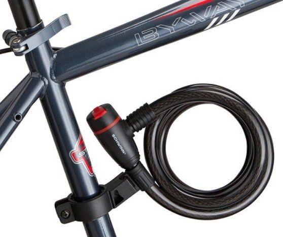Schwinn – Велозамок тросовый на ключе Key Cable Lock 15х1800мм