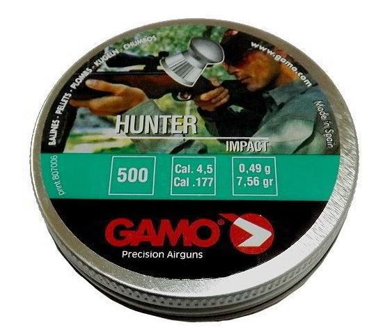 Gamo - Пневматические патроны упаковка 500 шт. Hunter 4.5 мм