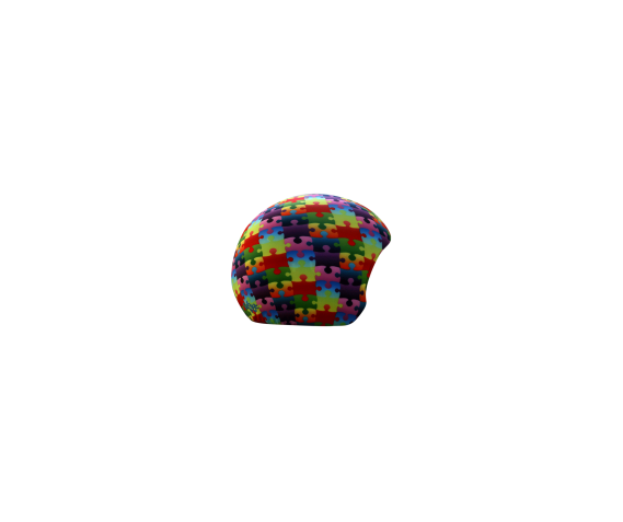 Защита для шлема эластичная Coolcasc 148 Colour Puzzle