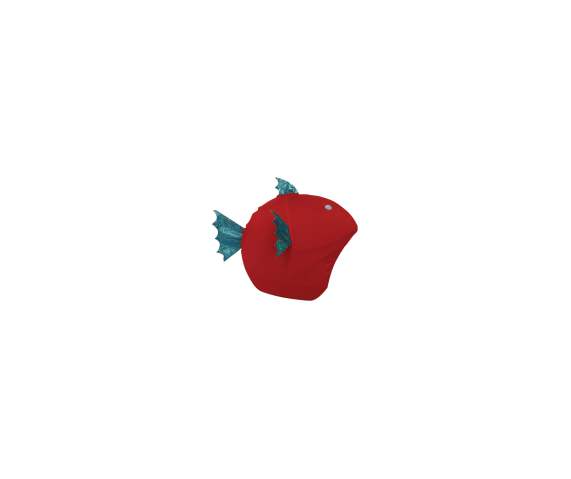 Оригинальный нашлемник на спортивный шлем Coolcasc 040 Fish