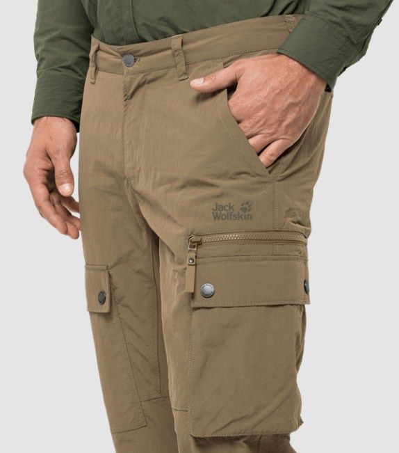 Jack Wolfskin - Противомоскитные брюки для мужчин Lakeside Pants M