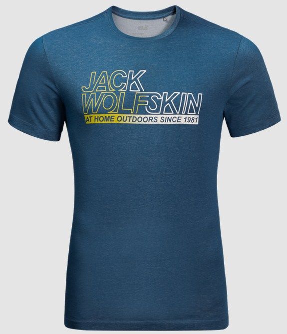 Jack Wolfskin - Легкая мужская футболка Ocean T M