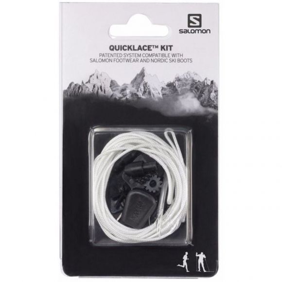 Удобные шнурки для обуви Salomon Shoes Quicklace Kit Natural