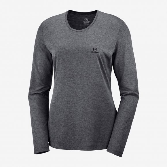 Футболка для спорта Salomon Agile LS Tee W