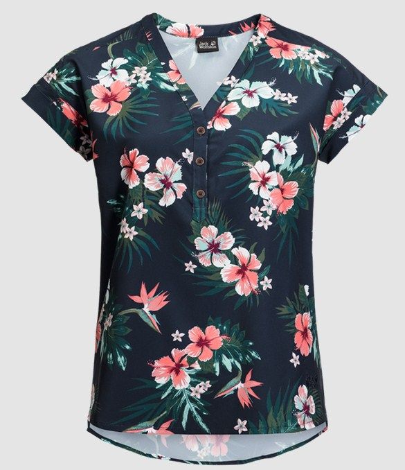 Jack Wolfskin - Женская рубашка Viktoria Tropical Shirt W