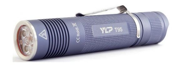 Яркий луч - Компактный светодиодный фонарь YLP Escort T95