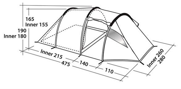 Robens - Палатка кемпинговая для компании Double Dreamer