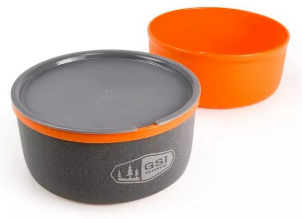 GSI - Кружка+миска пластиковая Ultralight Nesting Bowl & Mug 0.6