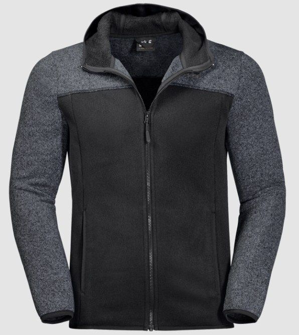 Мужская куртка из флиса Jack Wolfskin Elk Hooded Jacket Men