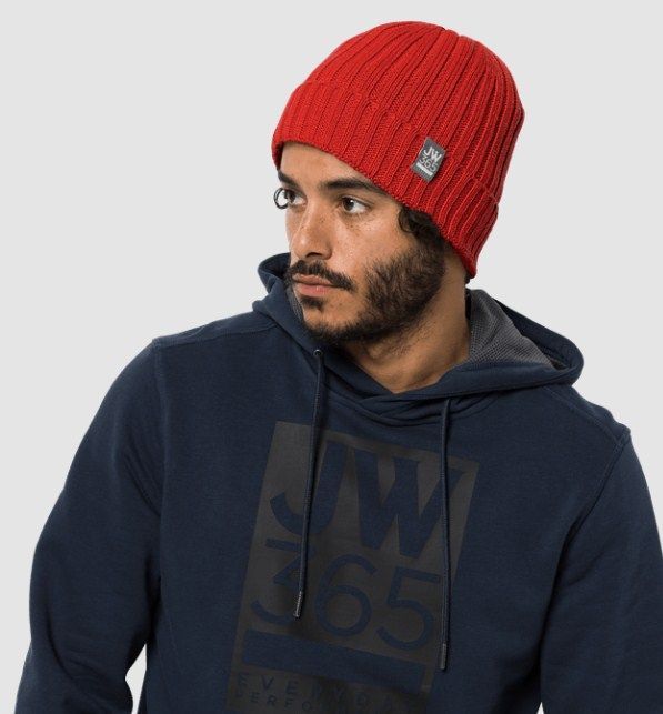 Вязаная теплая шапка Jack Wolfskin 365 Stormlock Rip Knit Cap