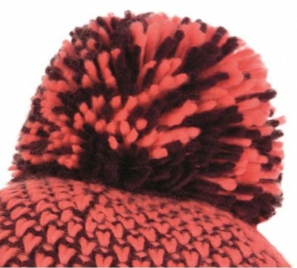 Buff - Стильная шапка Knitted & Polar Hat Tilda Bright Pink