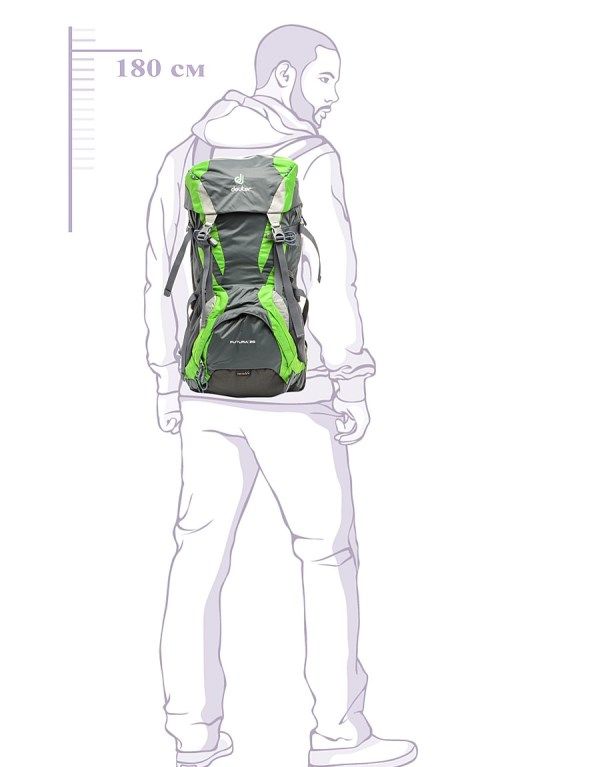 Deuter — Походный рюкзак Aircomfort Futura 26