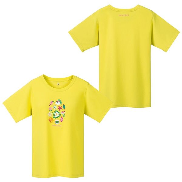 Montbell - Женская футболка Wickron Flowers
