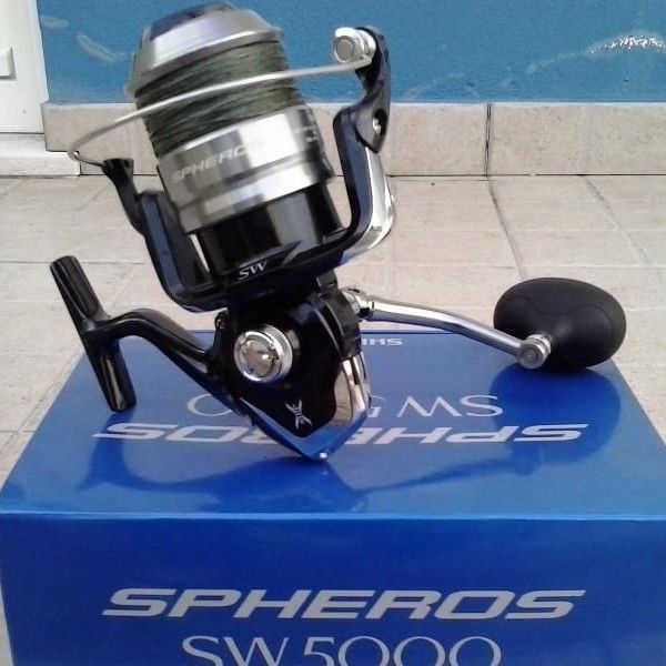 Стойкая катушка Shimano Spheros 8000 SW