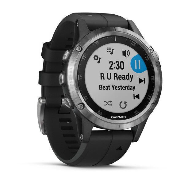 Garmin - Мультиспортивные часы Fenix 5 PLUS Glass RUSSIA