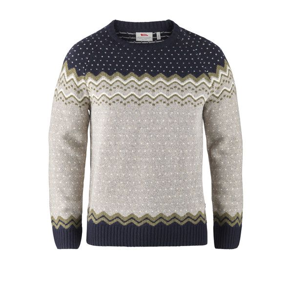 Fjallraven - Теплый мужской свитер Ovik Knit
