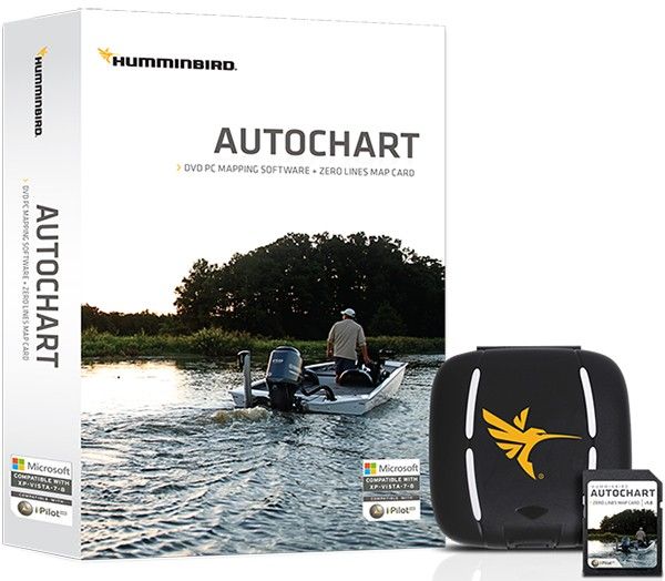 Humminbird - Программное обеспечение AutoChart PC Software SD (не подходит для HELIX 5 & 7)